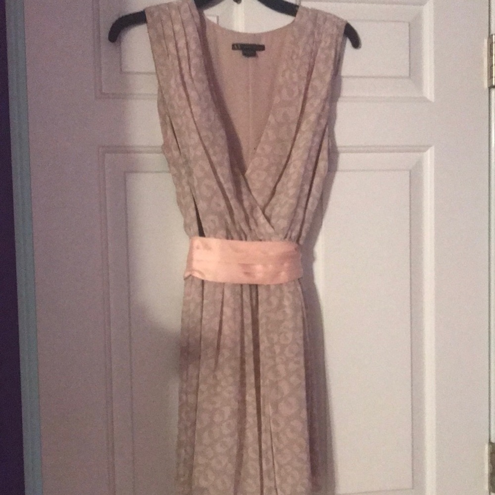 Lightly worn Armani Exchange sleeve less dress.